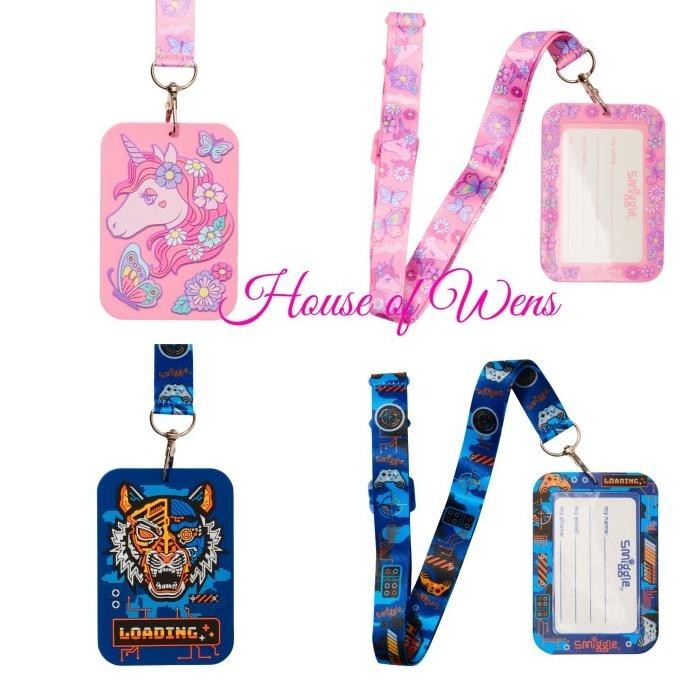 

SMIGGLE HEY THERE LANYARD ID CARD ORIGINAL - GANTUNGAN ID CARD