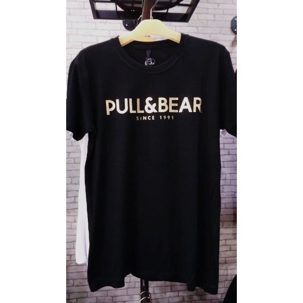 Kaos T Shirt Pria Pull & Bear