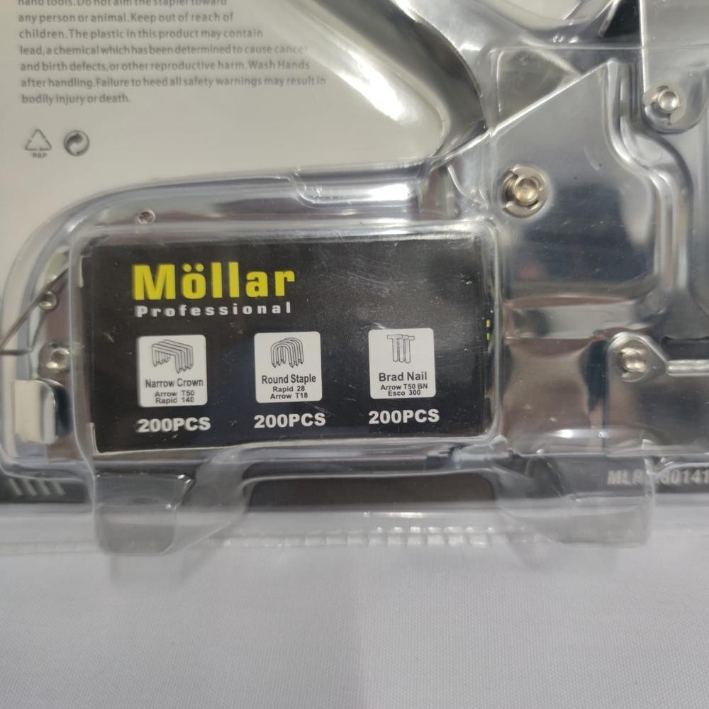 

WDM-2227 Gun Tacker Alat Staples dan Paku Tembak 3in1 / Staple Gun Mollar 4-14mm Berkualitas