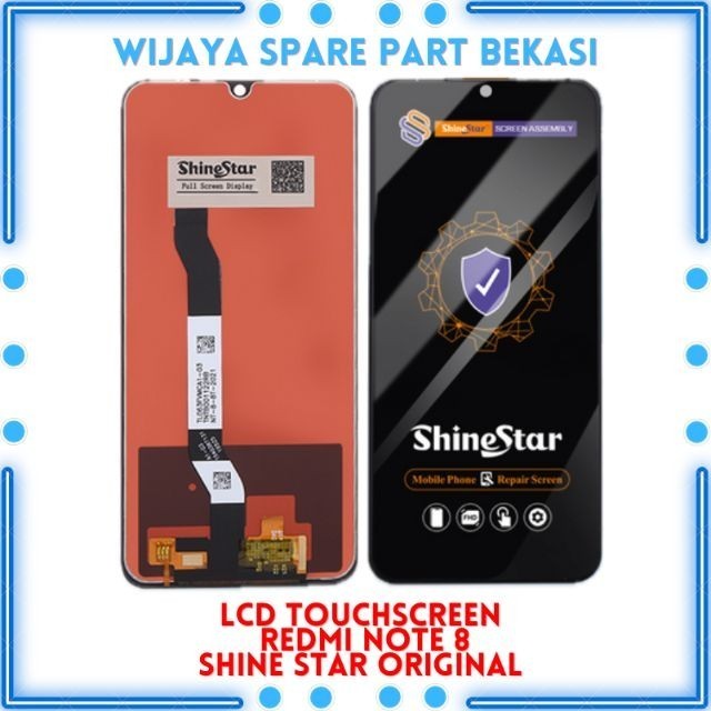 LCD TOUCHSCREEN XIAOMI REDMI NOTE 8 SHINE STAR BLACK