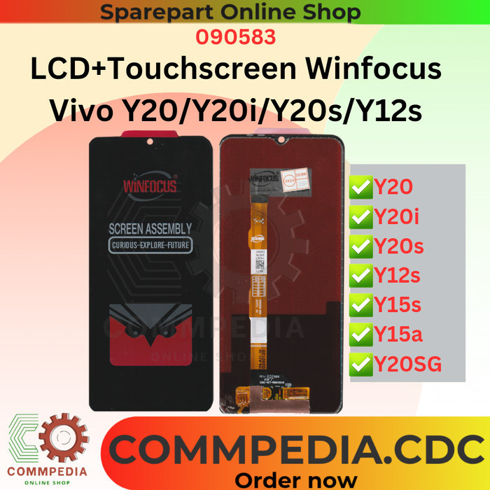 LCD Vivo Y12s/Y20/Y20i/v2027 +Touchscreen