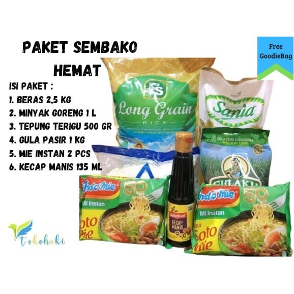 

PAKET SEMBAKO HEMAT