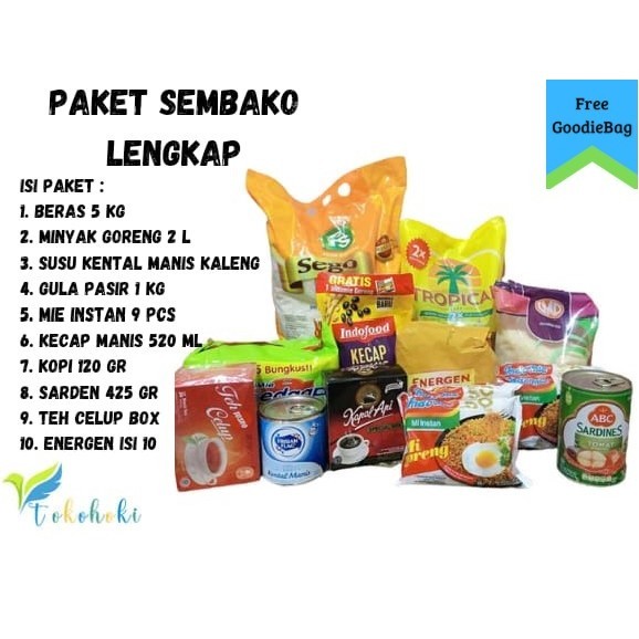 

PAKET SEMBAKO LENGKAP