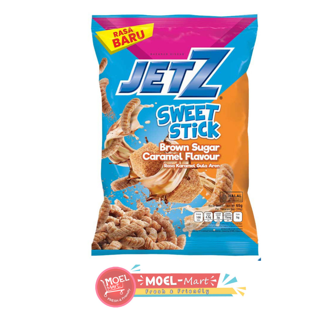 

JETZ SWEET STICK KARAMEL GULA AREN 65GR