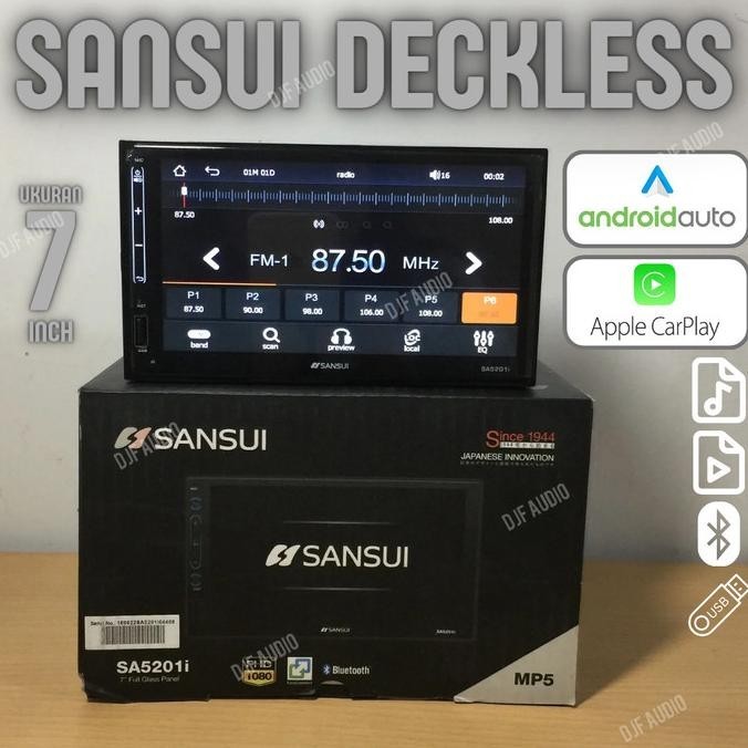 sansui 5201i deckless mirror link