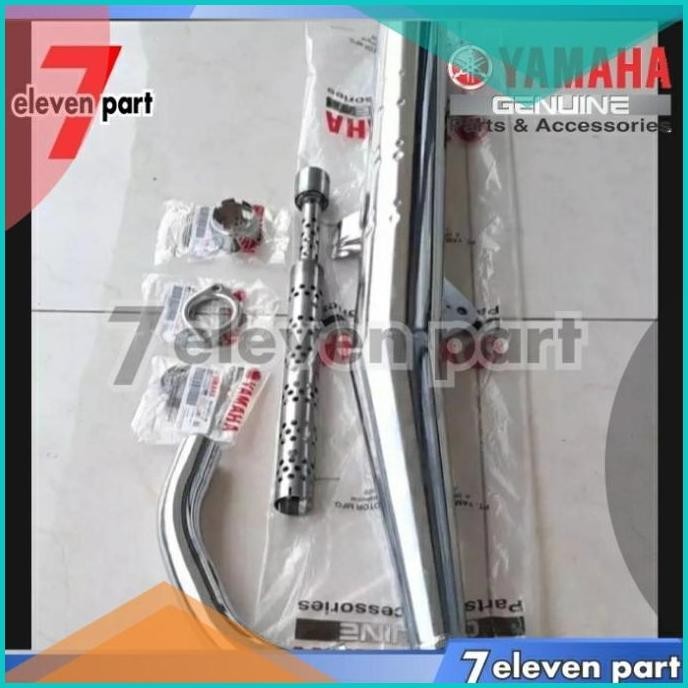 KNALPOT SET RX KING ORIGINAL YAMAHA 13m4yZ4 tools