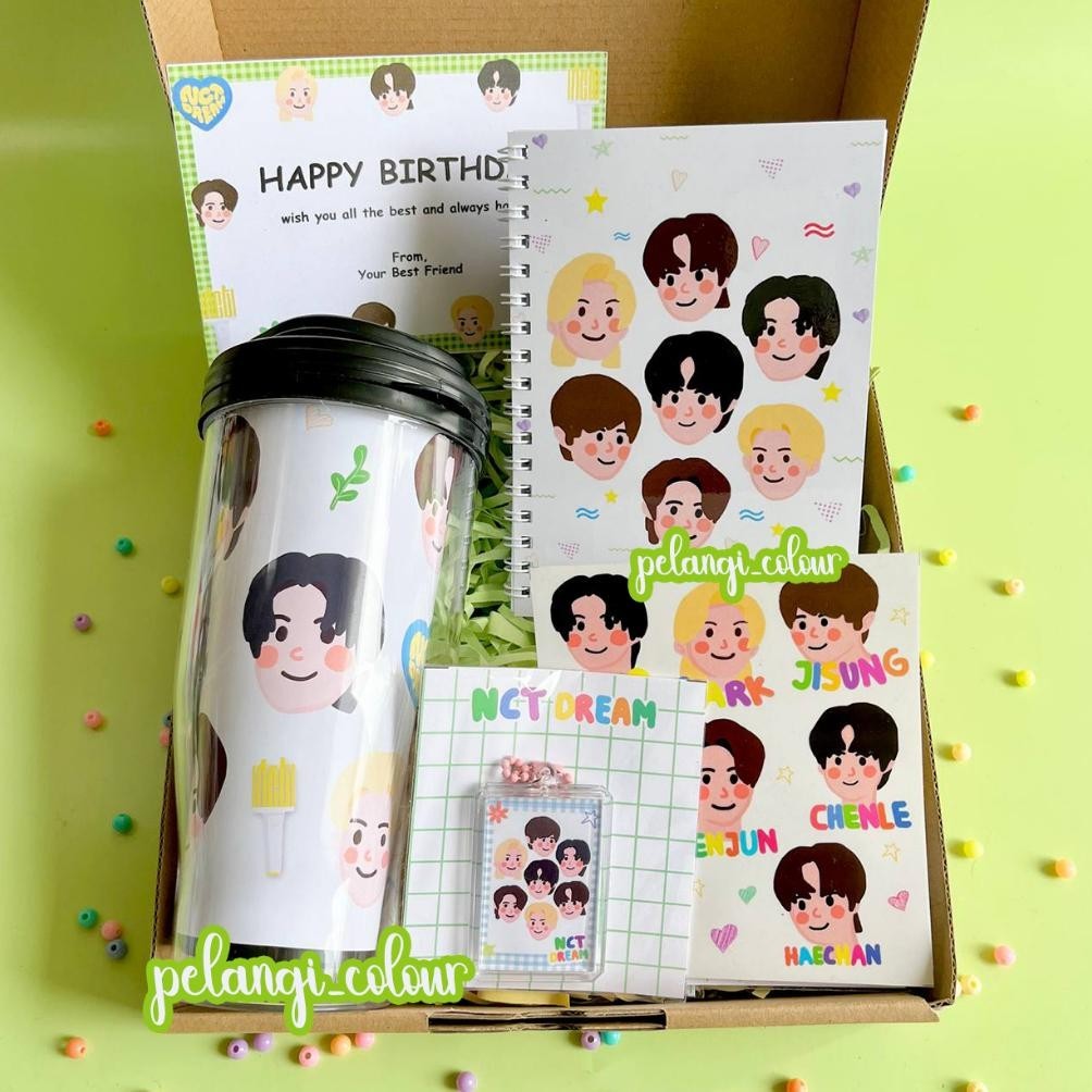 fh-46 Gift Box / Hampers NCT / Paket NCT Dream / Paket kado NCT Dream / Paket Box NCT Dream Terlaris