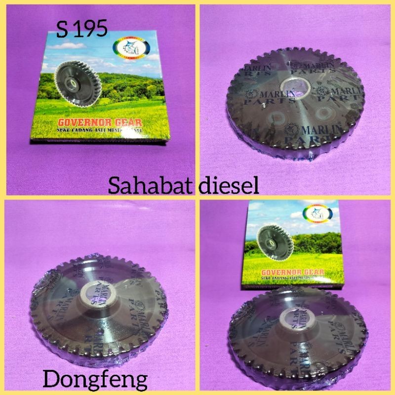 GEAR GOVERNOR MESIN DONGFENG 12 PK / 16 PK / 20 PK / 24 PK