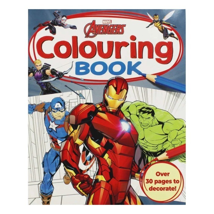 

Terlaris Buku Mewarnai Anak Coloring Book Marvel The Avengers SALE