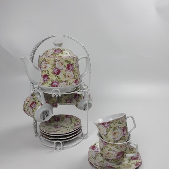 Tea Set - Cangkir Set + Teko Vicenza Ca-78