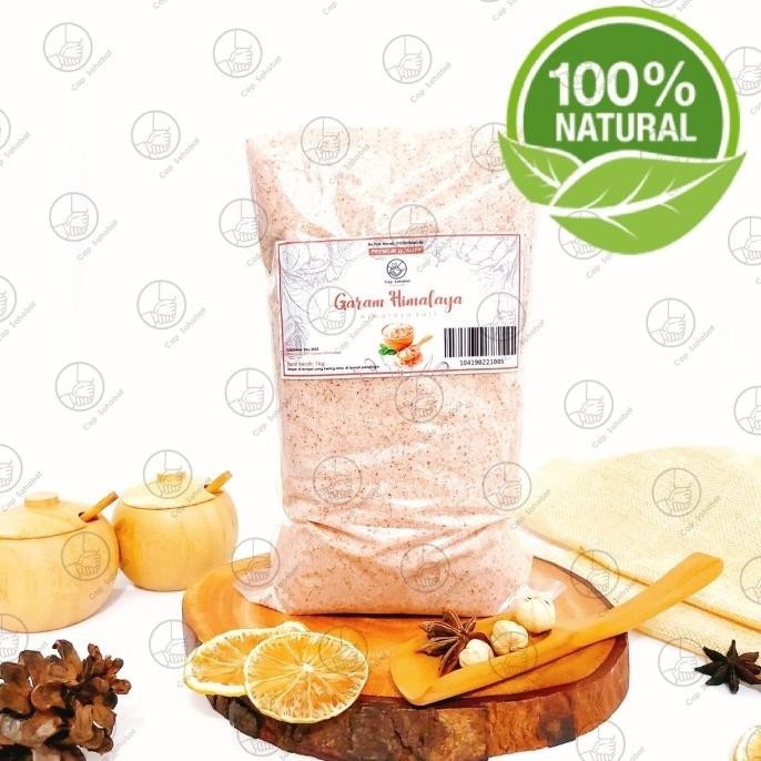 

1Kg Garam Himalaya / Pink Himalaya Salt / Rempah / JSR 100% PREMIUM