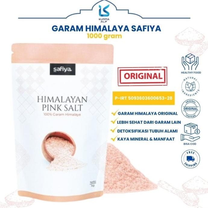 

Garam Himalaya 1 Kg Original Himsalt Himalayan Salt