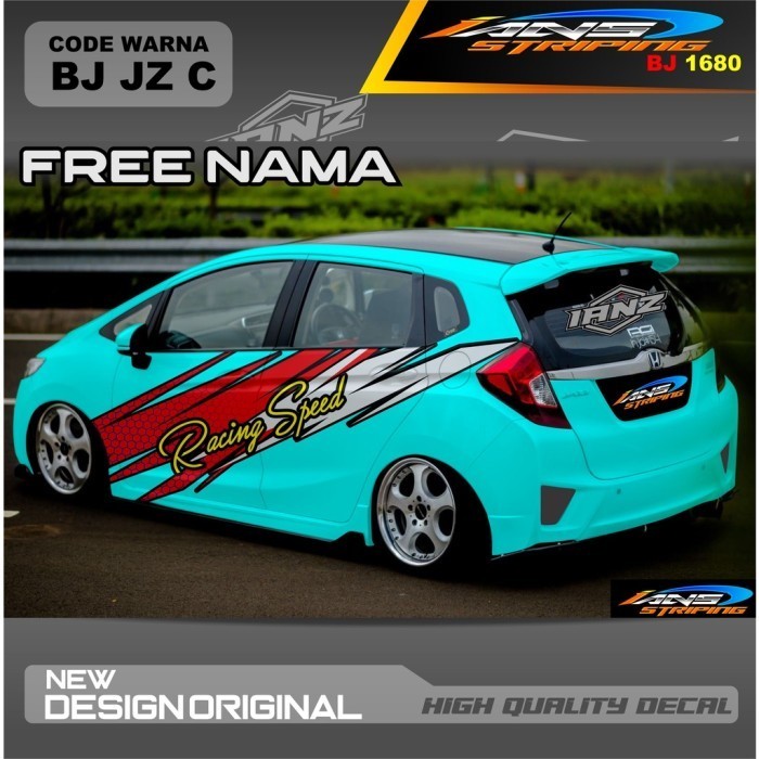 Stiker Decal Mobil Ayla Terbaru / Decal Sticker Mobil / Stiker Mobil /