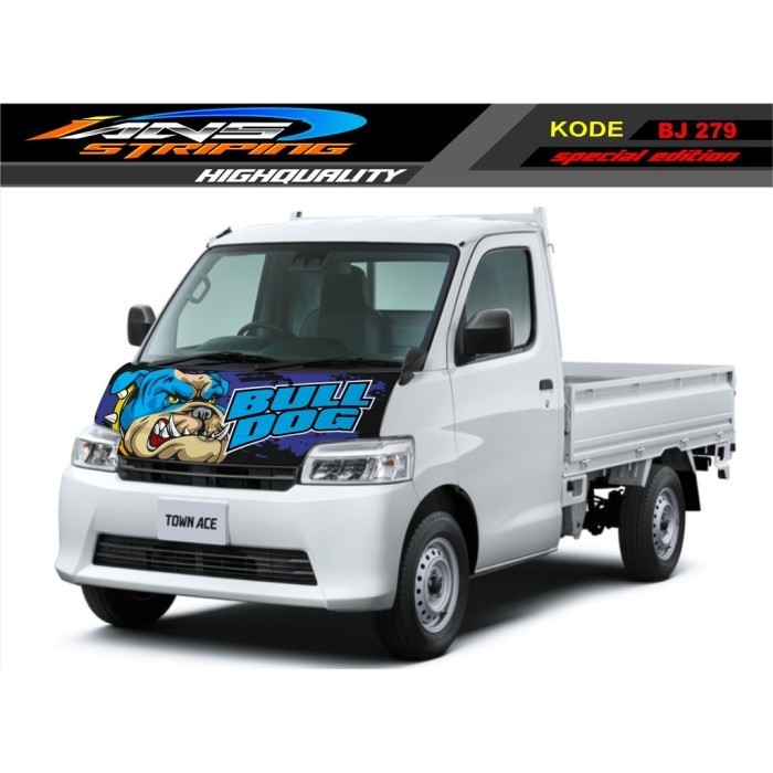 Stiker Mobil Granmax Kap Depan / Sticker Granmax Pick Up / Sticker