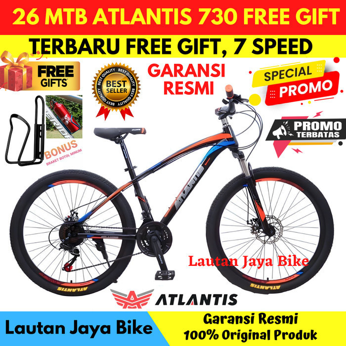 Sepeda 26 MTB Atlantis Sporty Rem Cakram