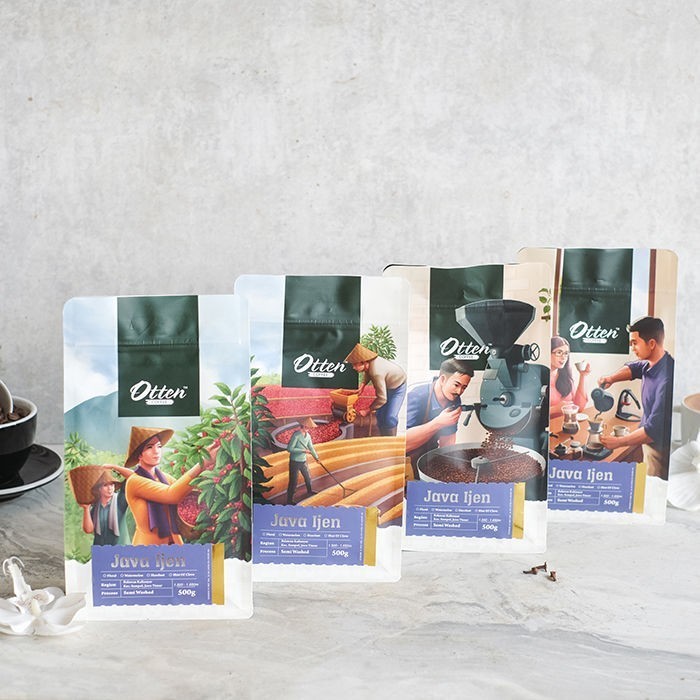 

Biji Bubuk Kopi Arabica Java Ijen 500G - Coffee