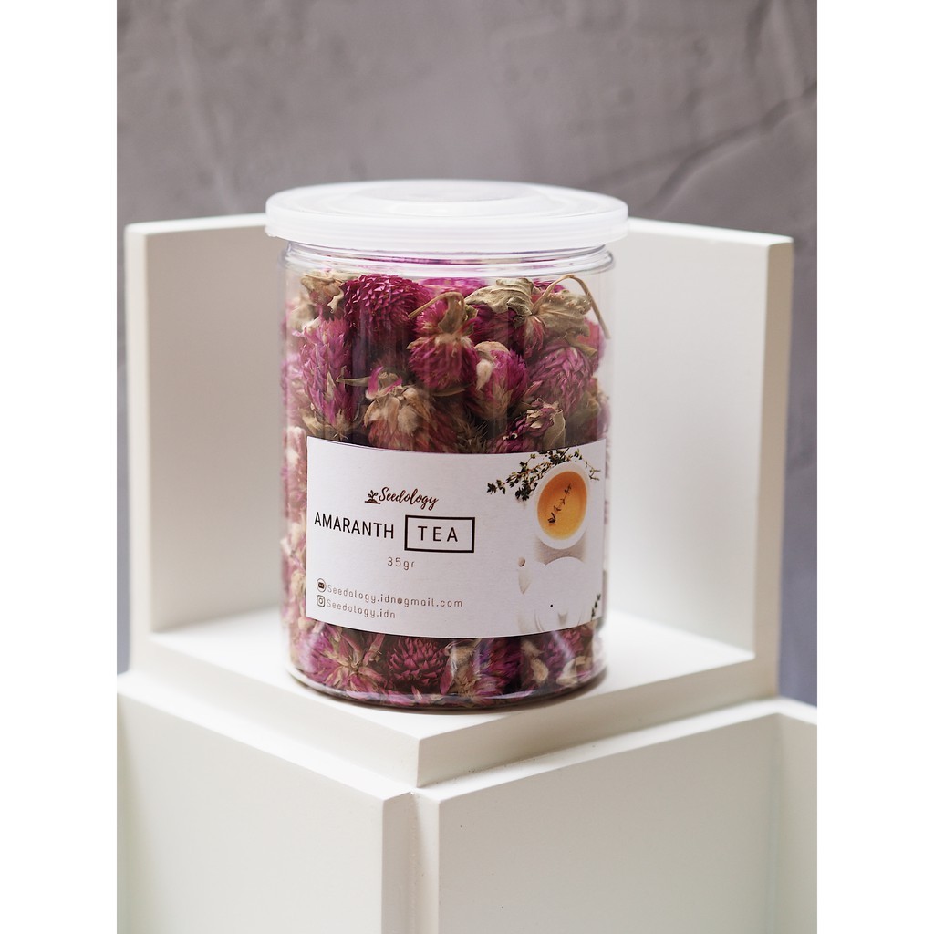 

Teh Bunga Amaranth (Toples) 35gr - Globe Amaranth Tea