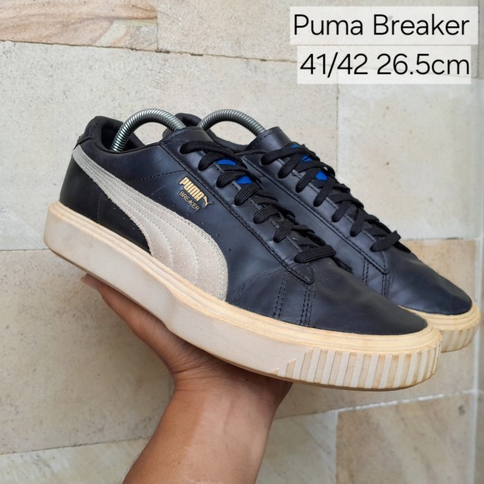 (41/42) PUMA BREAKER KULIT SECOND SHOES SEPATU BEKAS USED PRIA CASUAL