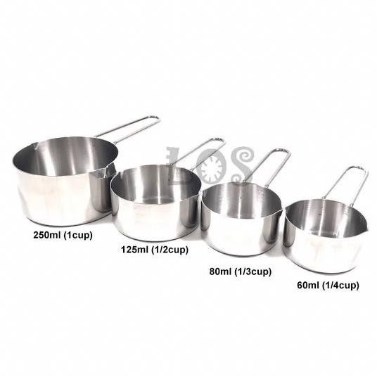 Sendok Takar Stainless Set | Sendok Ukur | Sendok Takaran Stainless
