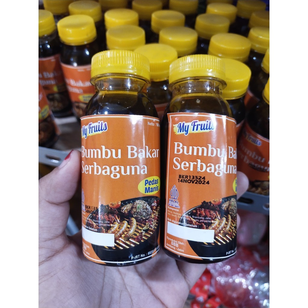 

bumbu bakar serbaguna tinggal oles/bumbu bakar serbaguna 100ml