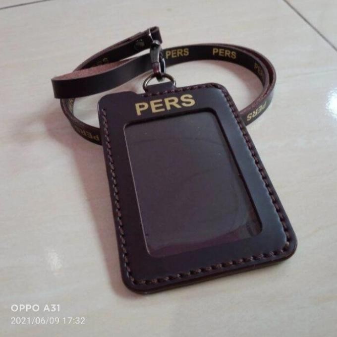 

Tali Gantungan Name Tag ID Card PERS Coklat BS01