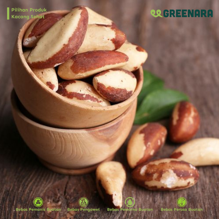 

Andan Kacang Brazil Panggang 100Gr / Roasted Brazil Nuts