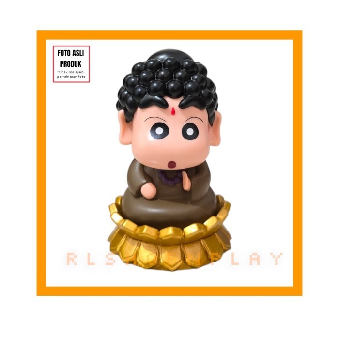 Action Figure Crayon Shinchan Boddhisatva Buddha Costume
