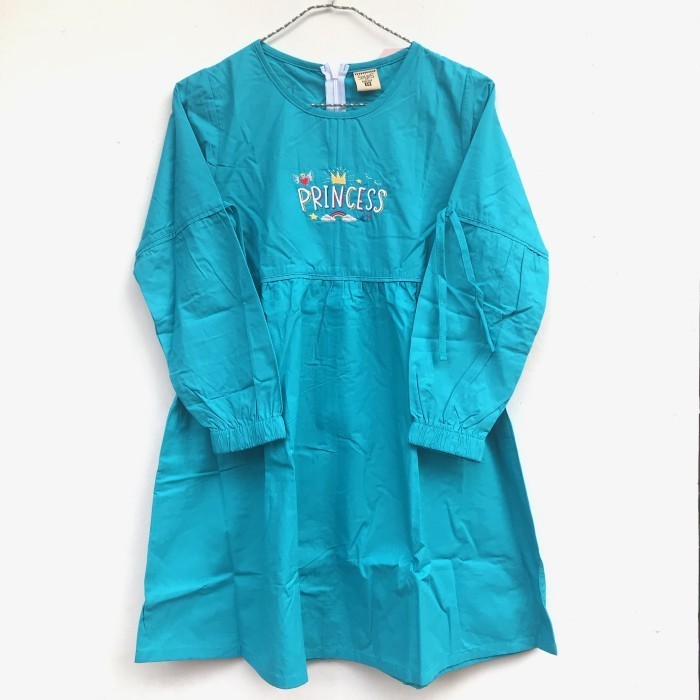 Baju Tunik Muslimah Anak Perempuan Lengan Panjang 8-11 Tahun