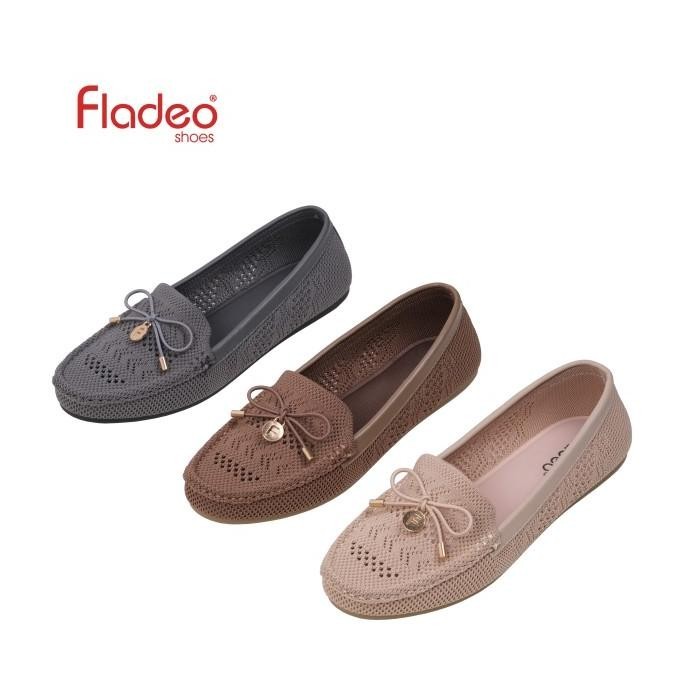 Fladeo A24/LSM279-2BG/Sepatu Moccasin Slip On Wanita [Moccasin Shoes]