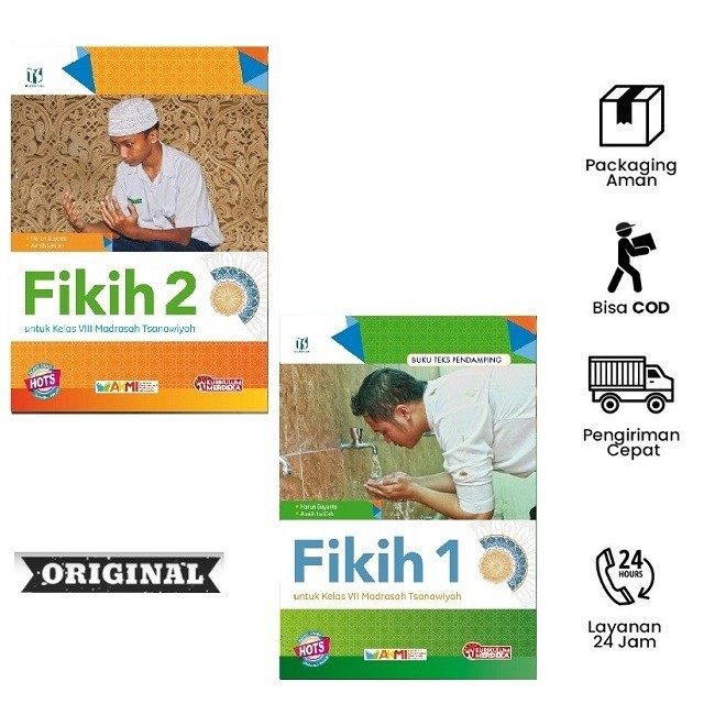 Buku Fikih SMP/MTS / Fikih Kelas 7 8 SMP/MTS / Kurikulum Merdeka