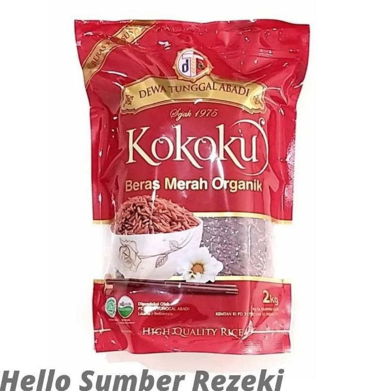 

Beras Merah Organik Kokoku 2 Kg GS