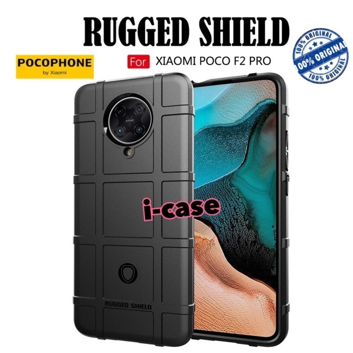 Shield Case Poco F2 Pro - casing cover armor Xiaomi PocoPhone f2 Pro