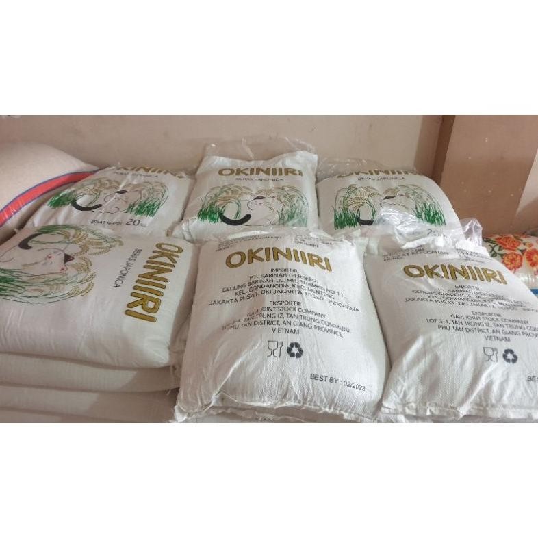 

beras japonica jepang okiniiri 20kg 20 kg BS81