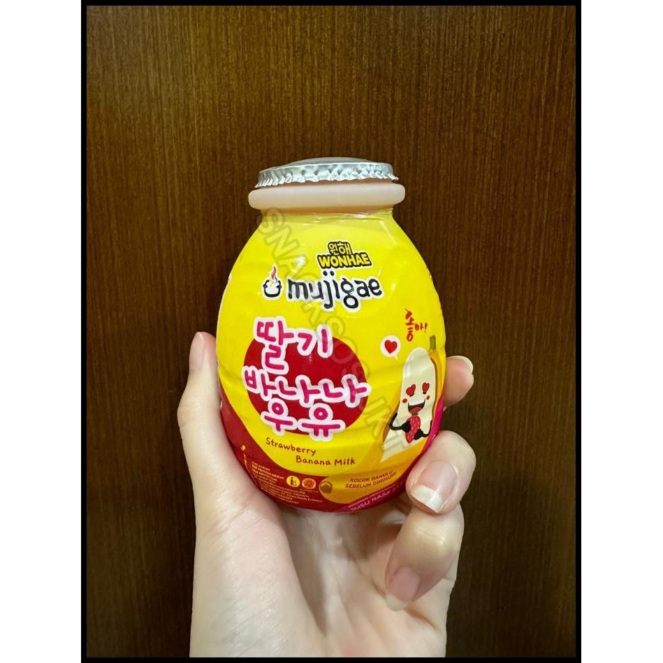 

Mujigae Banana Milk Original / Chocolate 250 Ml Halal