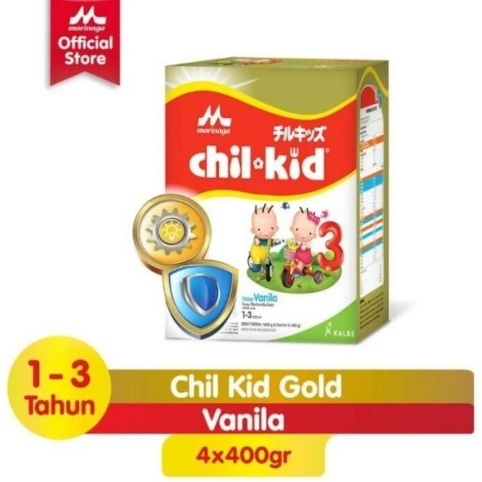 

Chilkid gold 3 Vanila 1600g Morinaga susu formula anak 1-3 tahun LA