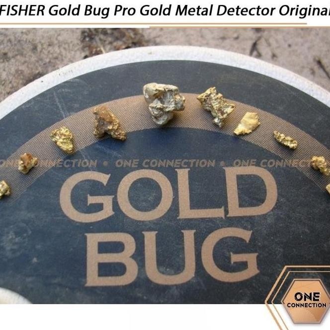 Fisher Gold Bug Pro Gold Silver Metal Detektor Detector Emas Logam Ori
