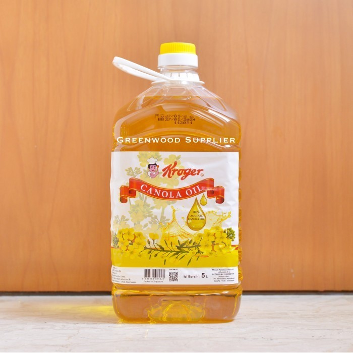 

Brom Kroger Canola Oil / Minyak Canola - 5Lt