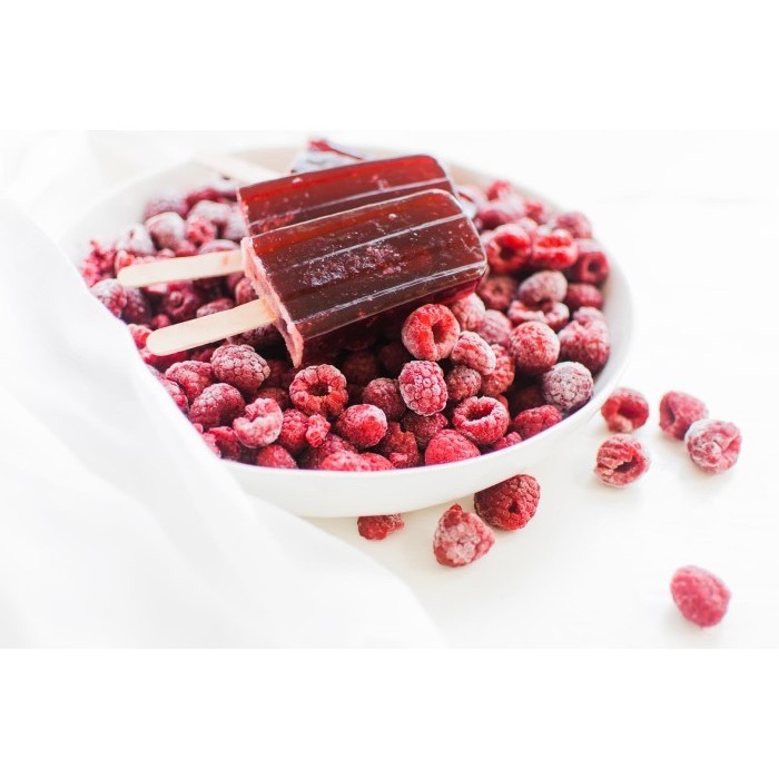 

Brom Iqf Frozen Raspberry / Raspberries 1Kg [Import]