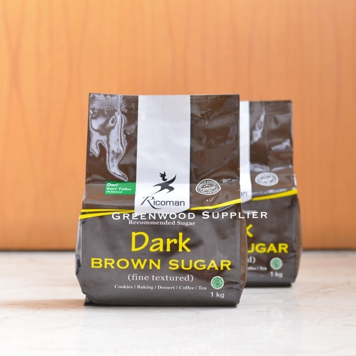 

Brom Ricoman Dark Brown Sugar - 1Kg