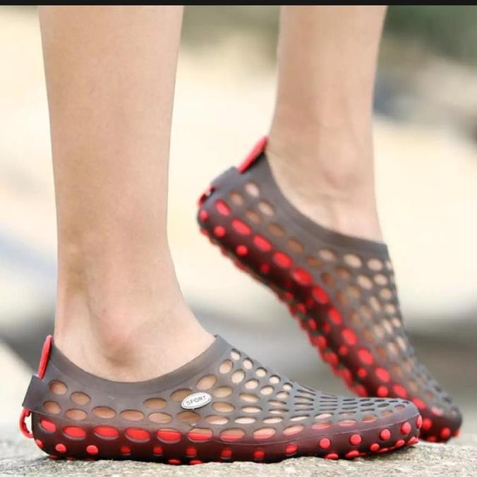 Sepatu Sandal Pantai Aqua Shoes Beach Shoes Hitam Sepatu Pantai