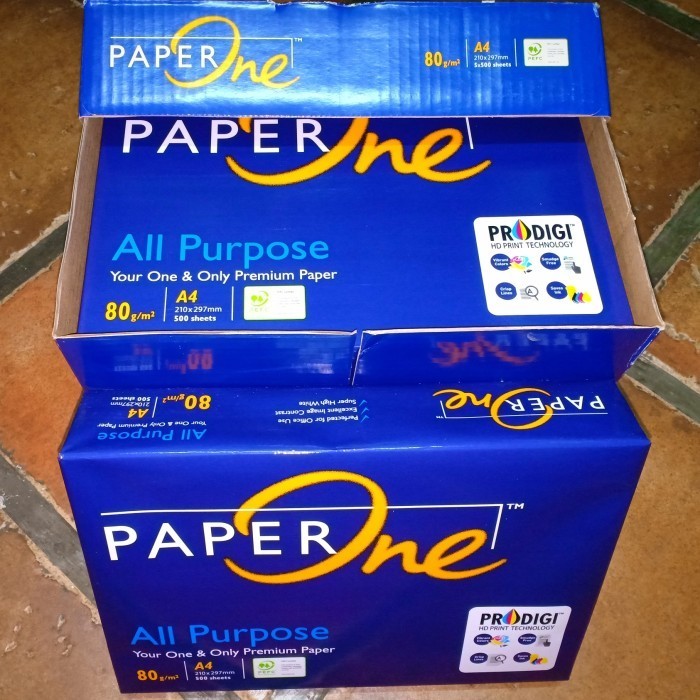 

Kertas HVS 80gr A4 PaperOne
