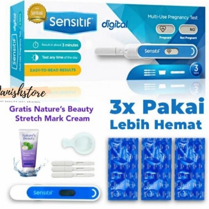 Sensitif Digital - Tes Pek Digital - Alat Test Kehamilan / Tespek SS