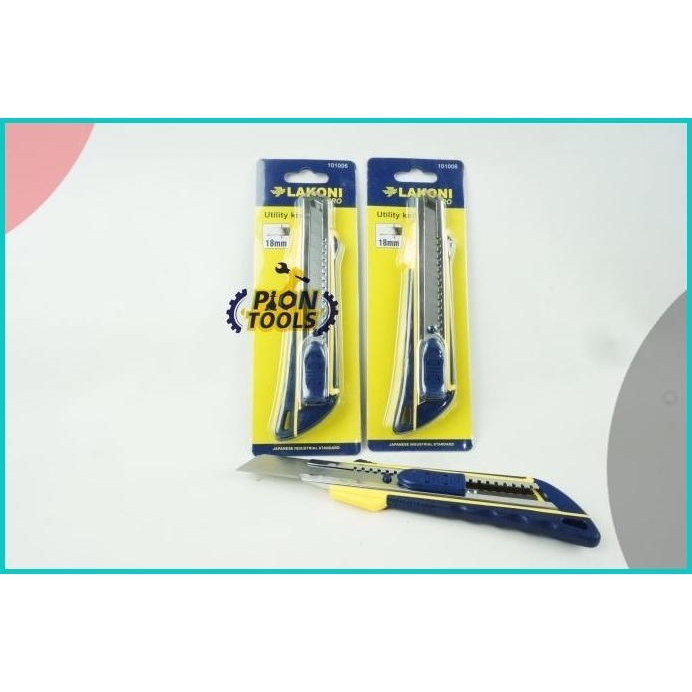 

Lakoni Pro Cutter 18 mm Auto Locking Pisau Cutter 101006 13m4yZ4 spare