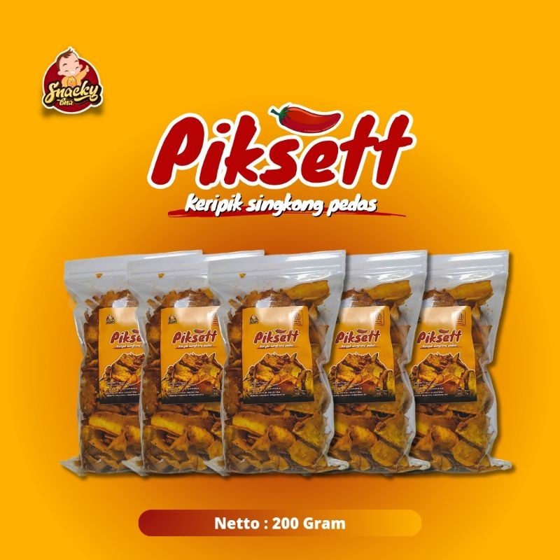 

piksett keripik singkong pedas