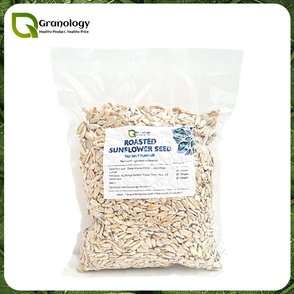 

BN Lightly Salted Roasted Sunflower Seed / Biji Bunga Matahari Rasa Asin (500 gram) by Granology TERLARIS
