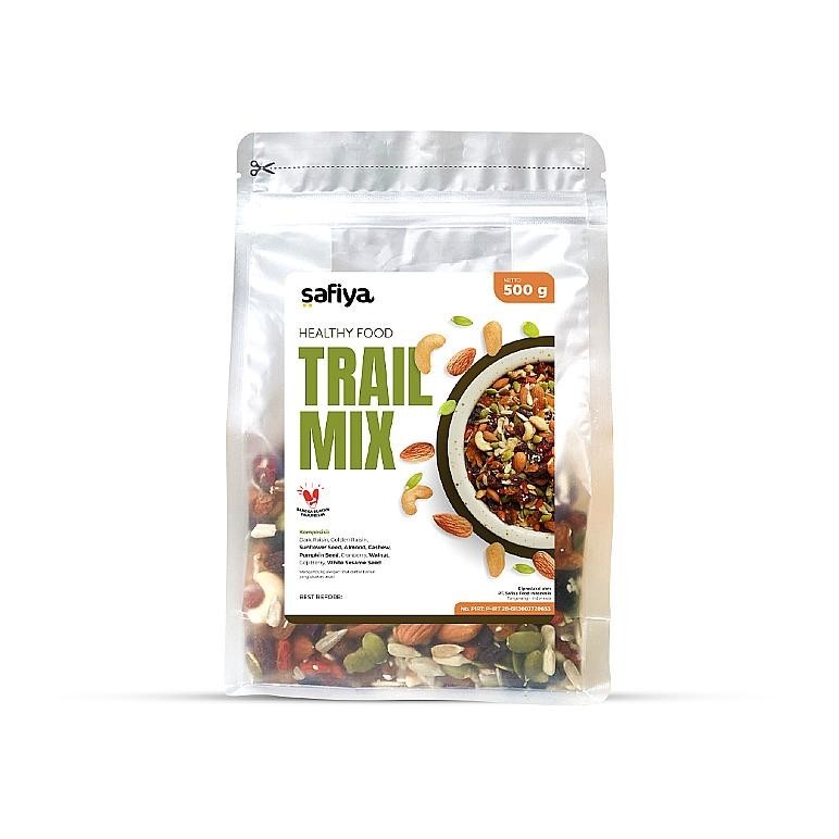 

BN Trail Mix Safiya 250 Gram Premium | With Almond Mete Nut Seed Dried Fruit Cemilan Sehat Diet TERLARIS