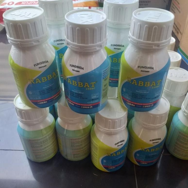 TERMURAH fungisida Sistemik  Rabbat 250SC 250ml Bahan aktif flutriafol Um57