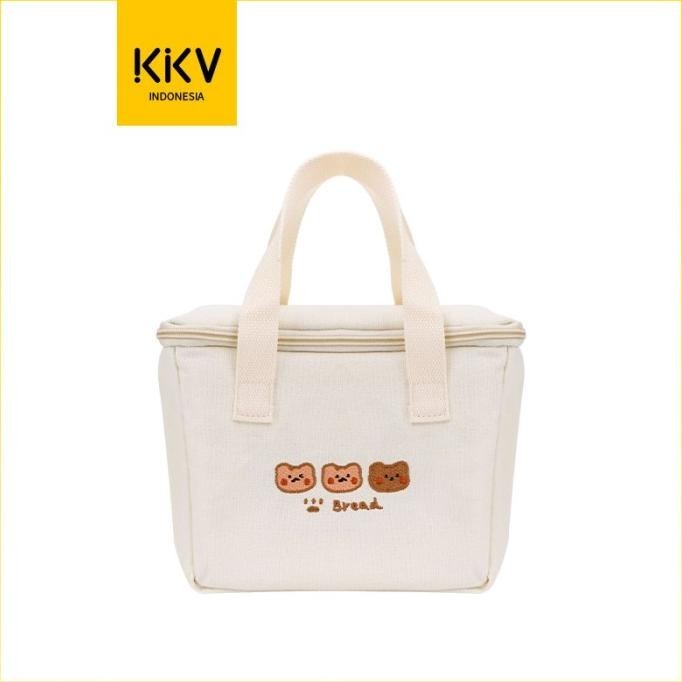 KKV lunch bag Tas Bekal Makanan Thermal Tahan Panas/dengan kompartemen