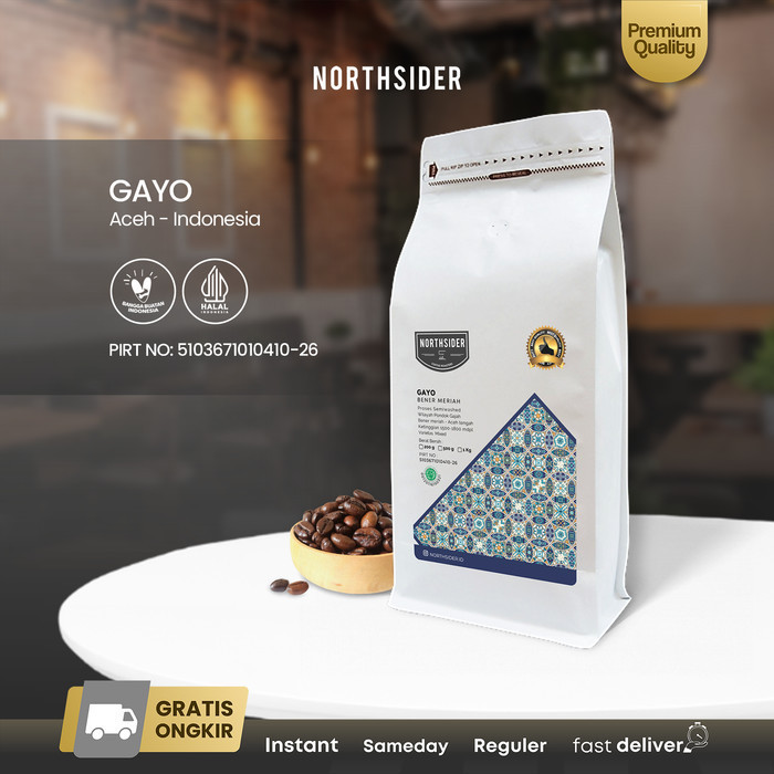 

Northsider Kopi Arabika Gayo Semiwashed Coffee 1Kg