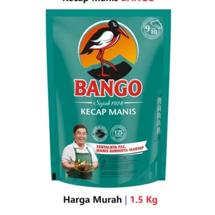 

Kecap Manis Bango 1.5 Kg